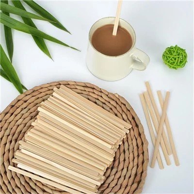 Agitateur de café en bambou 110 mm - bâtonnets de café respectueux de l'environnement et biodégradable